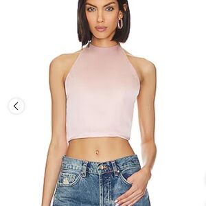 Anine Bing Silk Backless top - never worn